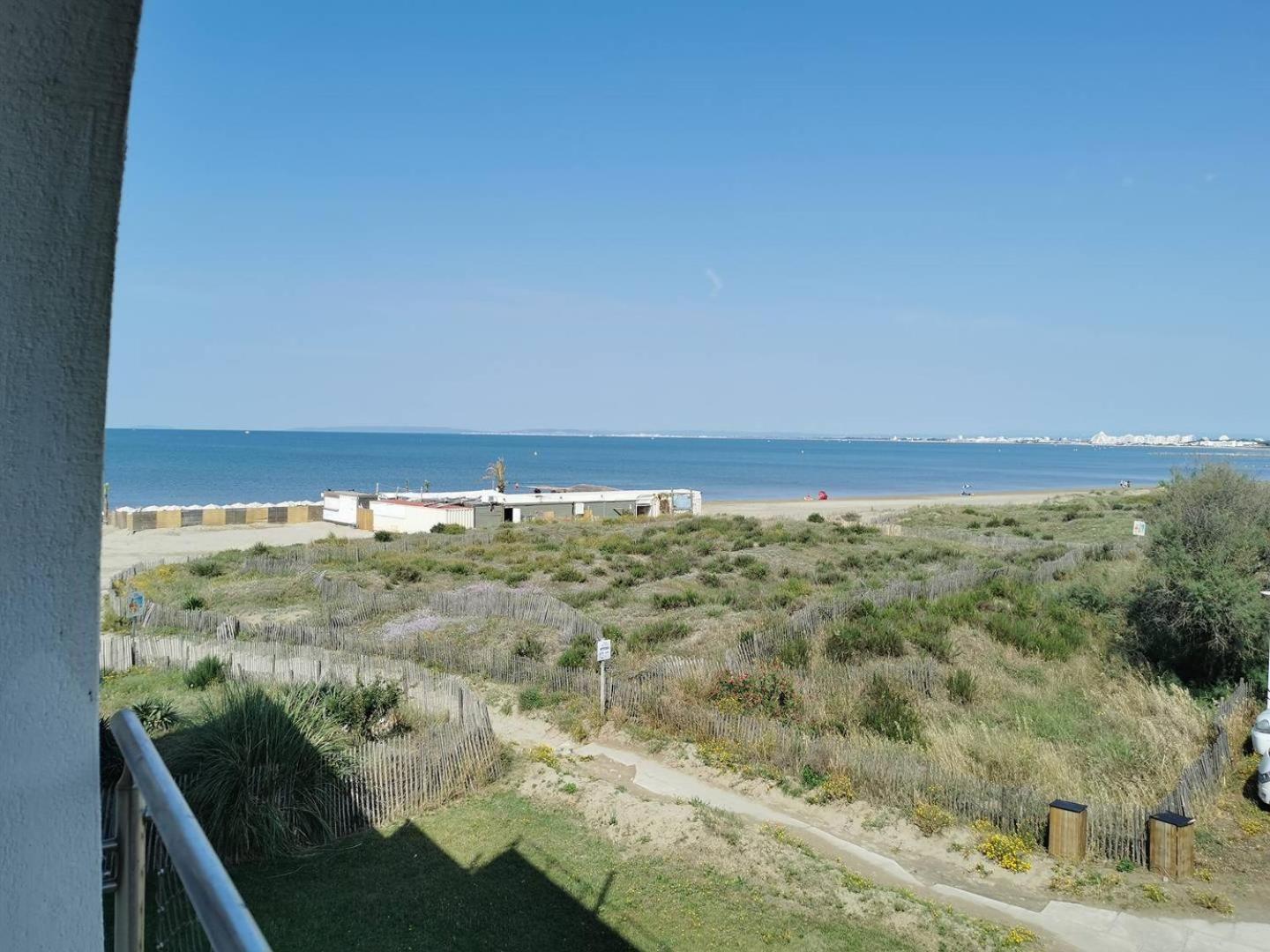 AS18656 - Grand studio vue mer, direct sur plage avec parking privé Le Grau-du-Roi Esterno foto